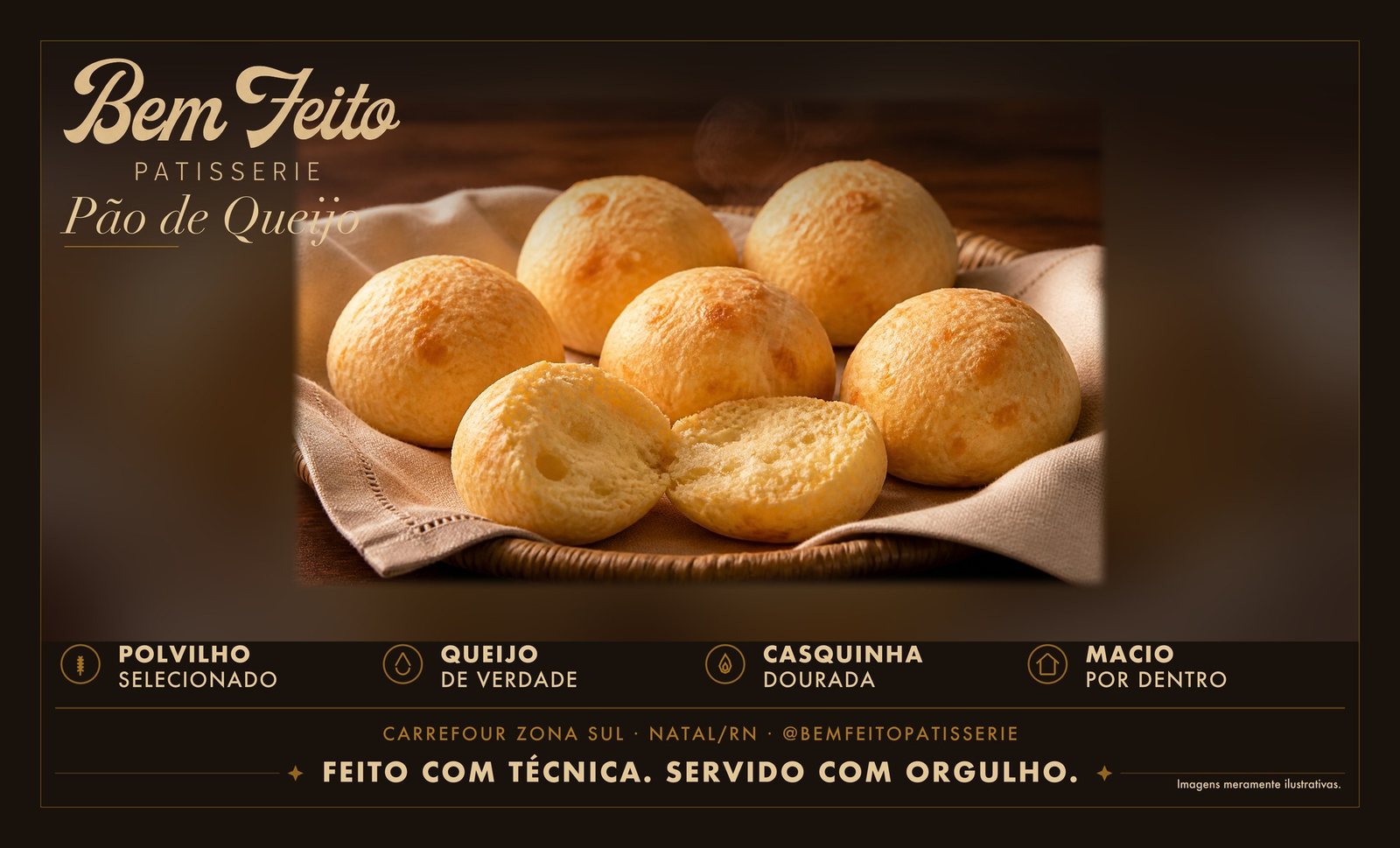 Pães de queijo