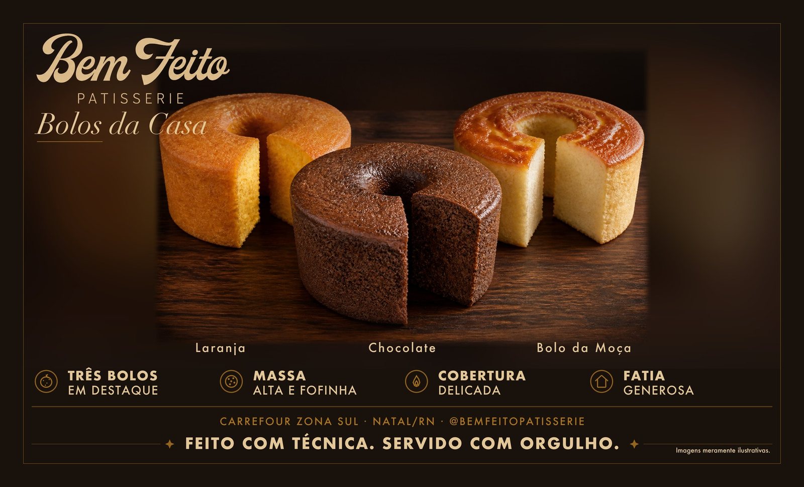 Tortas e bolos